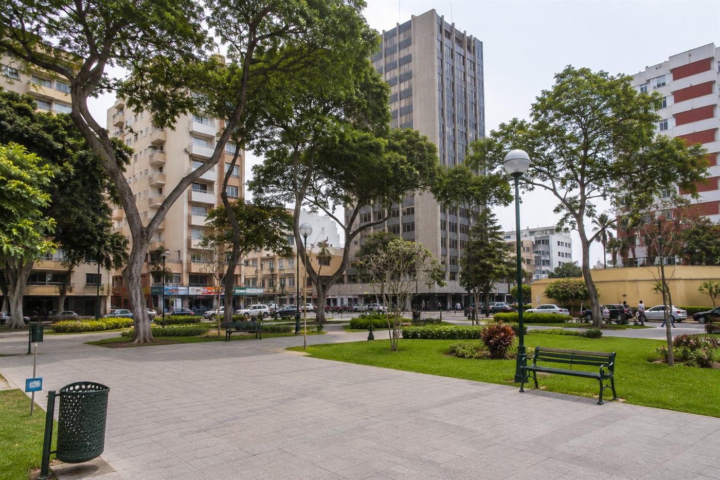 Quartier de San Miguel à Lima, littoral et espaces verts